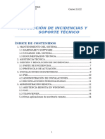 Resolución de Incidencias y Soporte Técnico