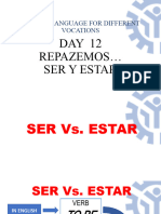 Day 12 - Lec 2 - Review Del Ser y Estar