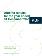 Seplat Energy PLC 2022 Audited Financial Statement