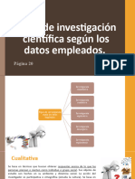 Tipos de Investigación Científica