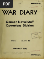 War Diary German N 521943 Germ