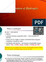 Preparation of Hydrogel