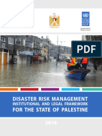 Disaster Risk Management Institutional Framework 2016