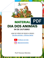 Material Dia Dos Animais