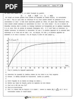 Devoir de Contrôle N°1 - Physique - Bac Sciences Exp (2016-2017) MR Chebbi Rachid