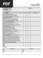 CheckList Herramientas Manuales