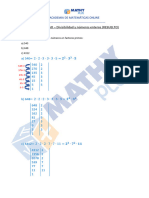 Examen Resuelto Matemáticas 2ºESO - Divisibilidad y Números Enteros