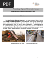 Cours Les Canalisation D'assainissement Et Drains POLICE 16