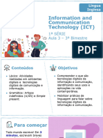 Aula 3 - Information and Communication Technology (ICT)