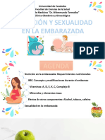 Nutricion y Sexualidad en La Embarazada