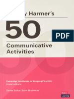 Jeremy Harmer's 50 Communicative Activities (Cambridge Handbooks For Language Teachers)