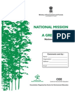 National Mission FOR A Green India