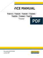 New Holland T6010, T6020, T6030, T6040, T6050, T6060, T6070 Service Manual PRIME - 3051 Páginas