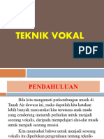 Teknik Vokal