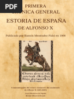 Primera Crónica General. Alfonso X