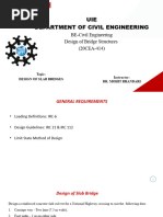 UNIT-2 (Lecture-1) Design of Slab Bridges