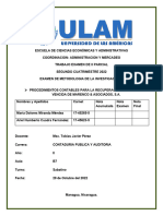 Trabajo de Investigacion Cuentas Por Cobrar