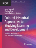 Cultural-Historical Approaches To Studying Learning and Development