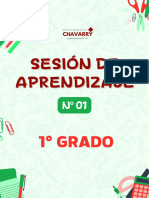 Sesión de Aprendizaje Nº01 - 1er Grado