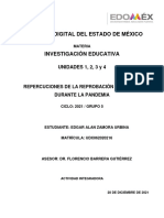 Repercuciones de La Reprobación en México Durante La Pandemia