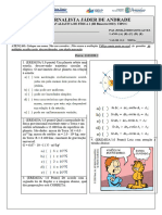 Física 1 Ano (Atividade Avaliativa Iii Bimestre Tipo B)