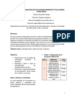 Estandarizaciones Ácido-Base