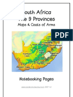 The 9 South African Provinces