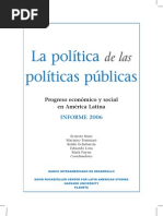 B I D - La Politica de Las Politicas Publicas