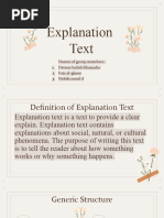 Explanation Text