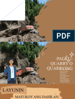 QUARRYING