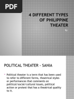 4 Different Types of Philippine Theater