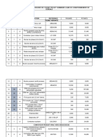 DEVIS QUANTITATIF Prix Affiné PROJET LIGNE CONDITIONNEMENT CEREALE