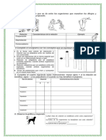 Crucigrama Relaciones Intra e Interespecificas