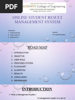 Online Student Result Management System