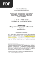 El Populismo Como Espejo de La Democracia Panizza