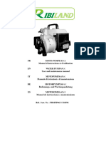 Mode D Emploi Pompe Arrosage A Essence Ribiland Prmpp063 18000 L H 1