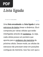 Lista Ligada - Wikipédia, A Enciclopédia Livre