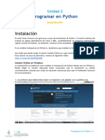 Unidad 2 - Instalación