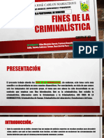 Fines de La Criminalistica