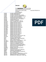 Lista de Materiales Consul To Rio Dental