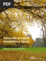 Pensando El Sujeto - Aristóteles y Quine