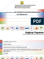 Paparan Surat Ketersediaan Ketidaktersediaan Air Permukaan