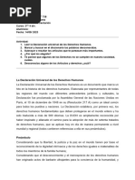 La Declaración Universal de Los Derechos Humanos 3 Ero 4div