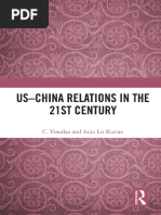 C Vinodan - Anju Lis Kurian - US-China Relations in The 21st Century-Routledge (2021)