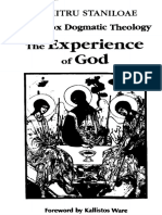 Dimitru Stăniloae - The Experience of God (Orthodox Dogmatic Theology, Vol. 1)