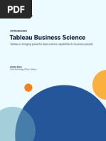 Tableau Business Science - WP