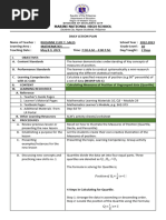 Daily Lesson Plan (Sample)