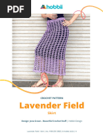 Lavender Field Skirt Us