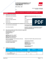 Hoja de Seguridad Sodio Acetato Trihidrato #375