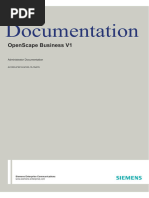 Manual Openscape Business x8